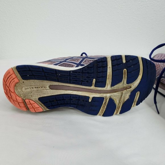Asics Women’s Gel Cumulus 21 1012A468 purple Blue Running Shoes Lace Up Size 9.5 - Picture 8 of 10